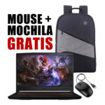 LAPTOP MSI GF63 THIN GAMING, INTEL CORE i5, MEMORIA 16GB, DISCO 1TB SSD, LED 15.6 PULGADAS, WINDOWS 11