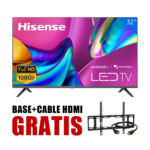 HISENSE 32" CLASS A4 SERIES 32A45K - LED FHD 1080P GOOGLE TV, 60HZ, WI-FI - BLUETOOTH, AUDIO: AUDIO DTS VIRTUAL: X