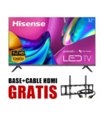 HISENSE 32" CLASS A4 SERIES 32A45K - LED FHD 1080P GOOGLE TV, 60HZ, WI-FI - BLUETOOTH, AUDIO: AUDIO DTS VIRTUAL: X