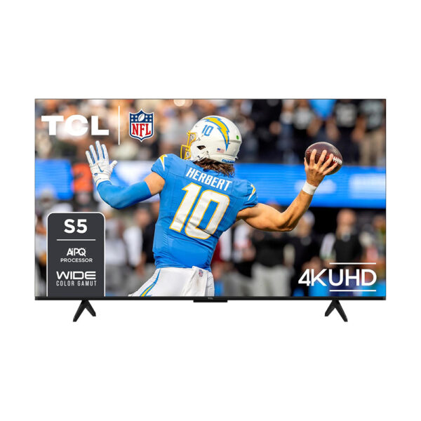 TCL SMART TV CLASS S5 4K UHD LED DE 50 PULGADAS GOOGLE TV (MODELO 50S551G) - GOOGLE ASSISTANT INTEGRADO - CONTROL REMOTO POR VOZ - COMPATIBLE CON ALEXA - TRANSMISIÓN DE TELEVISIÓN
