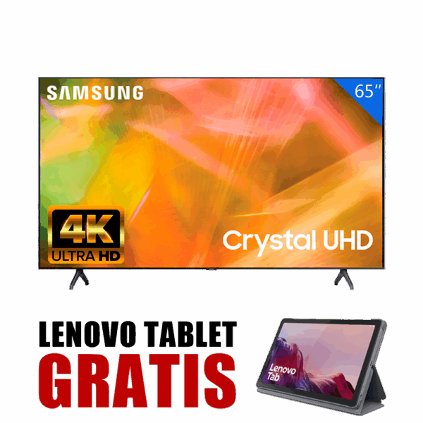 TV SAMSUNG UN65CU7000FXZ SERIE 7 CRYSTAL SMART TV 4K UHD, HDMI - WIFI - BLUETOOTH, 60HZ, OTS LITE, TIZEN OS