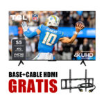 TCL SMART TV CLASS S5 4K UHD LED DE 50 PULGADAS GOOGLE TV (MODELO 50S551G) - GOOGLE ASSISTANT INTEGRADO - CONTROL REMOTO POR VOZ - COMPATIBLE CON ALEXA - TRANSMISIÓN DE TELEVISIÓN