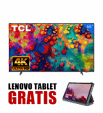 TCL 65" CLASS 4-SERIES 4K UHD HDR ANDROID SMART TV - 65P725, DOLBY AUDIO, 60HZ, HDMI - MEMC
