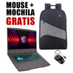 LAPTOP MSI THIN 15 B13UC GAMING, INTEL CORE i5, MEMORIA 16GB, DISCO 512GB SSD, LED 15.6 PULGADAS, WINDOWS 11